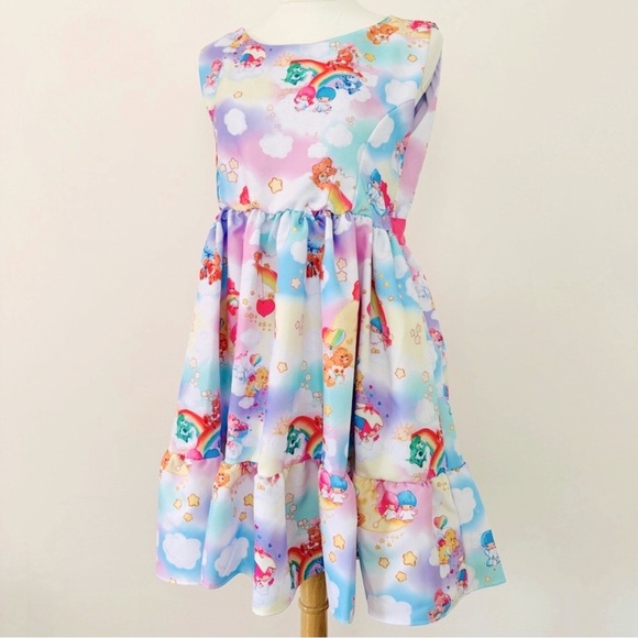 Japan LA Little Twin Stars x CareBears rainbow dress size medium - Picture 1 of 5